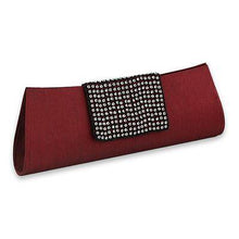 'Ruby Allure', Beaded Clutch Evening Bag