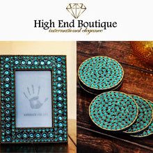 Bejeweled Frame ‘Aqua Glitz’