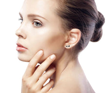 'Petite Dragonflies' Sterling Silver Stud Earrings