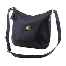 Chic Black Leather Shoulder Bag