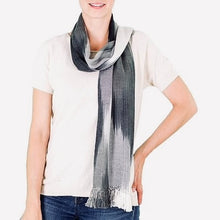 Guatemalan 'Solola Mist' Rayon Chenille Scarf