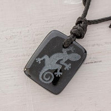 Gecko necklace