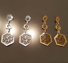 Stainless Steel Fashion Earrings in Gold or Silver (see drop-down menu)
