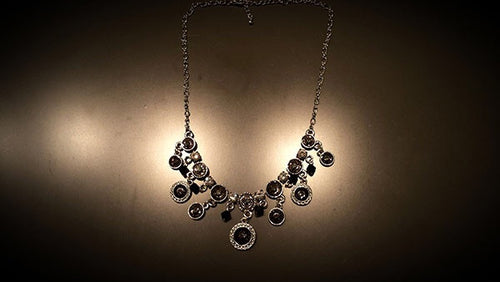 Black Crystal Nights Necklace