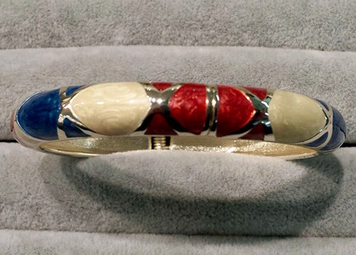Red, White, & Blue Bangle