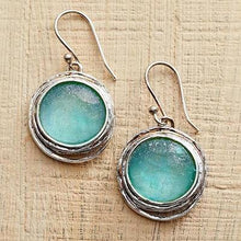 'Ancient Rome' Glass Earrings