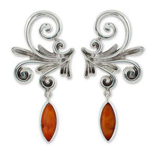 Handcrafted Sterling Silver Carnelian Earrings