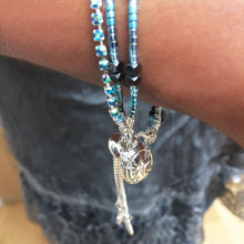 Pueblo Bracelet in Silver & Blue