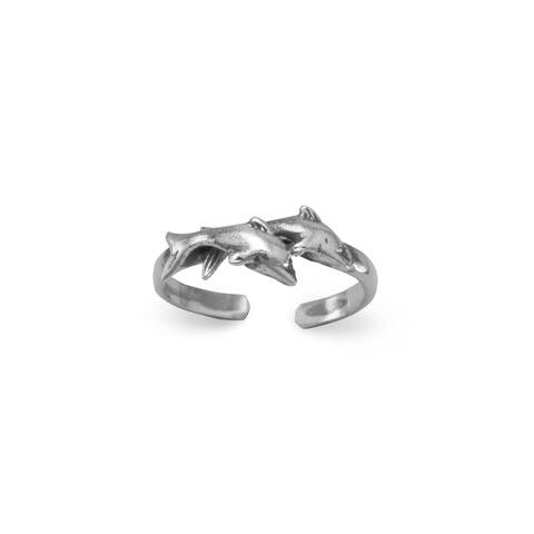 Dolphin Toe Ring