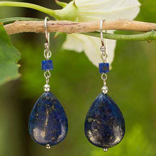Lapis Lazuli Dangle Earrings