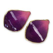 Natural Orchid Earrings