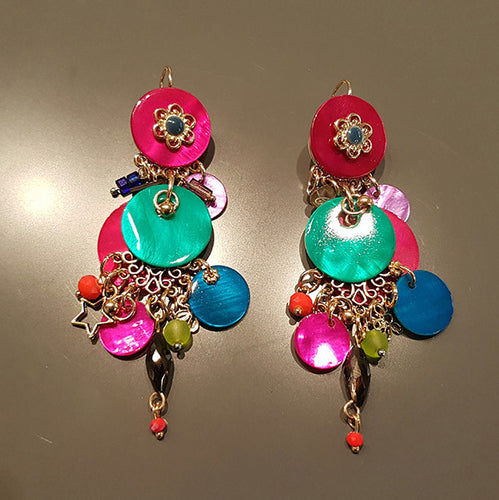 ‘Color Explosion’ Fashion Earrings