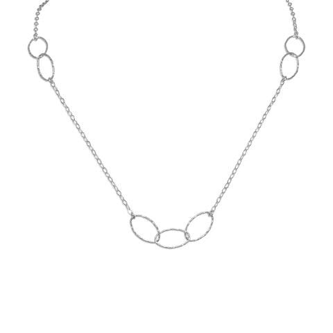 Rhodium Plated Multisize 27.5