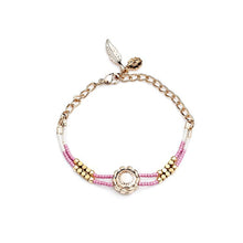 Santa Maria Bracelet in Pink & Gold