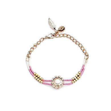 Santa Maria Bracelet in Pink & Gold