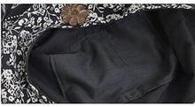 Handmade Siam Elephant Black & White Shoulder Bag