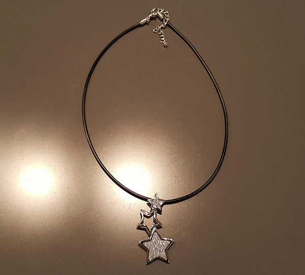 Glitter Stars Necklace