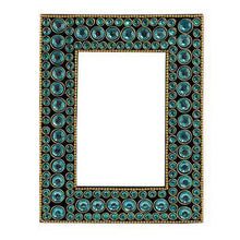 Bejeweled Frame ‘Aqua Glitz’