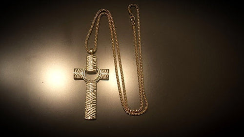 Gold Cross Necklace